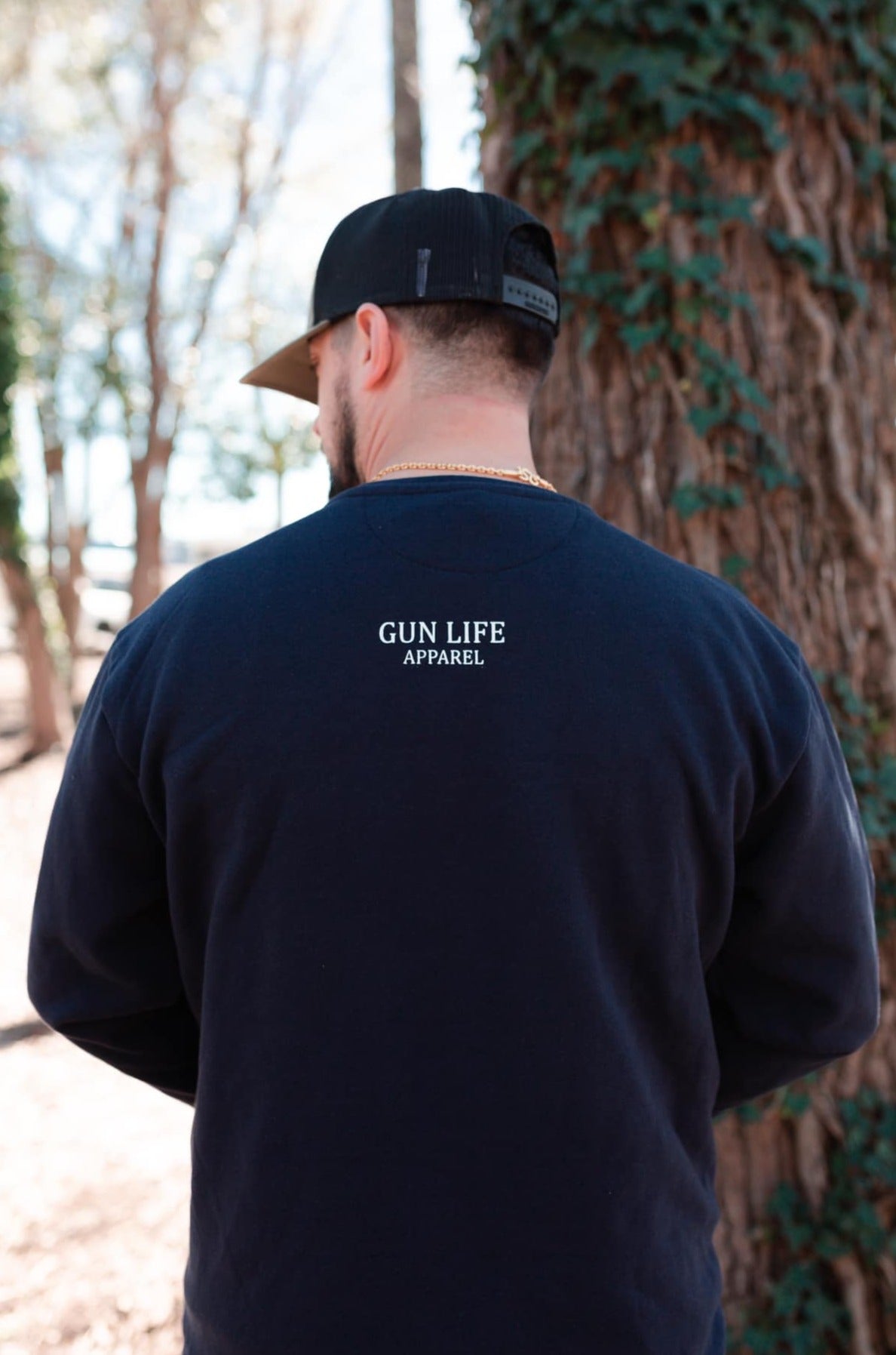 Gun Broke Sweatshirt with Pockets