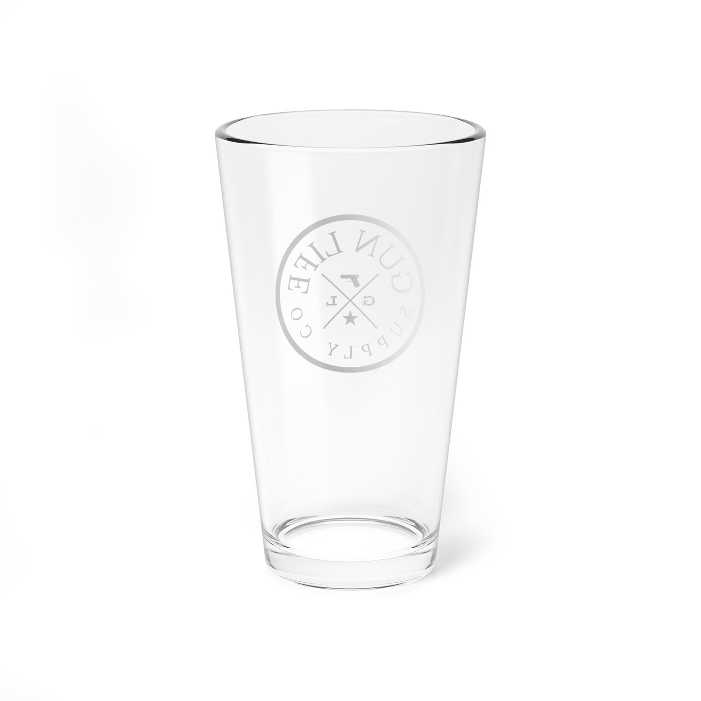 Gun Life Serving Glass, 16oz