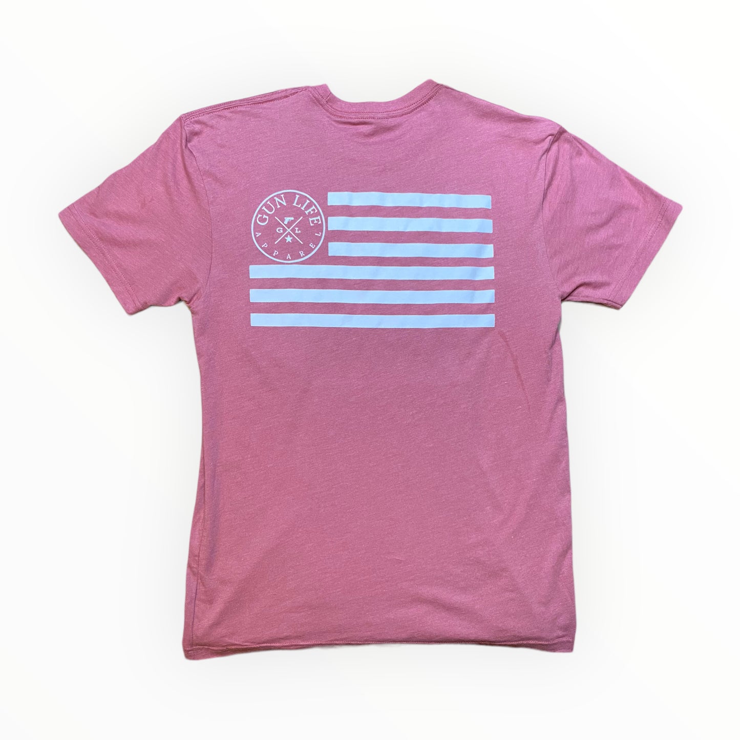 Gun Life Flag Short Sleeve Shirts