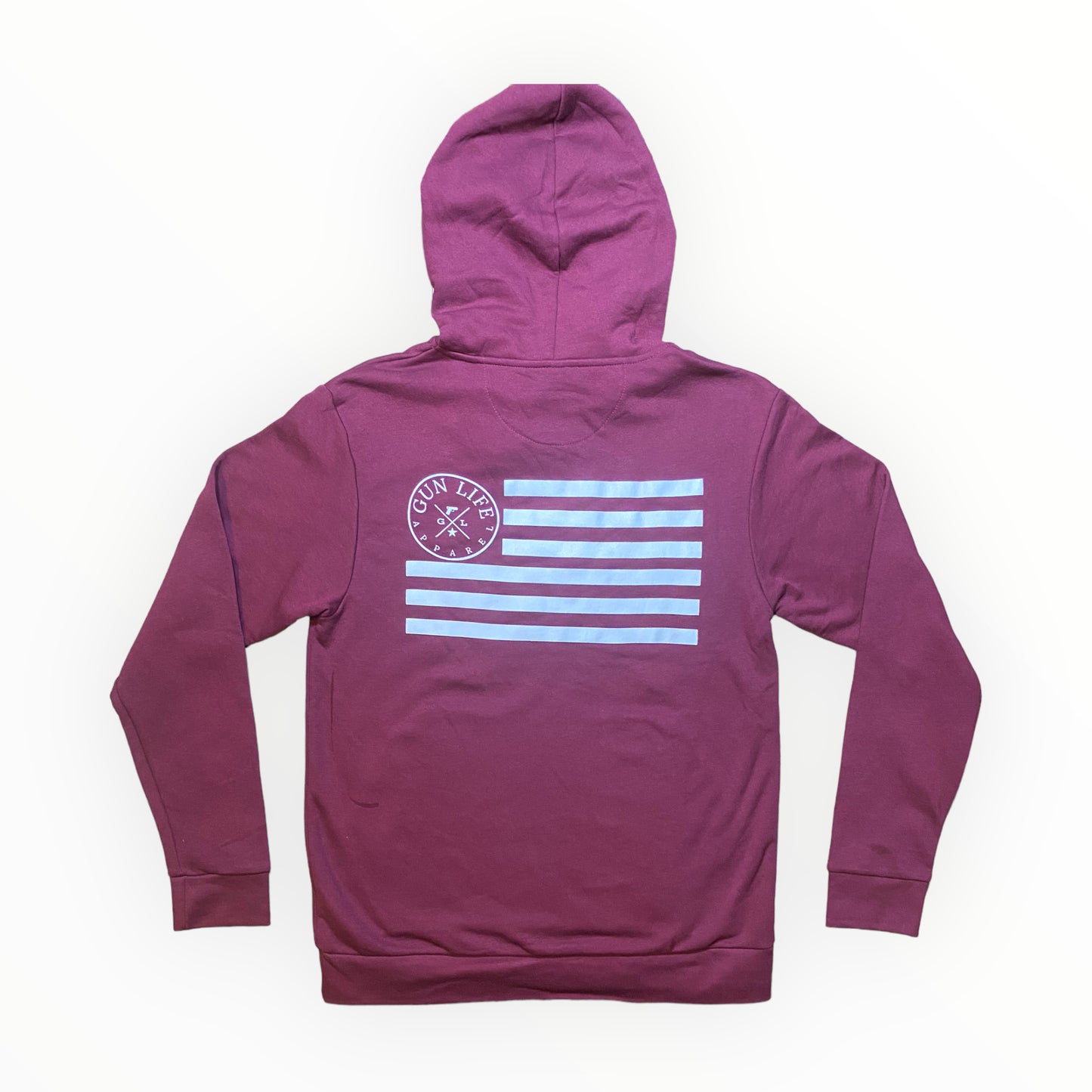 Gun Life Flag Hoodies