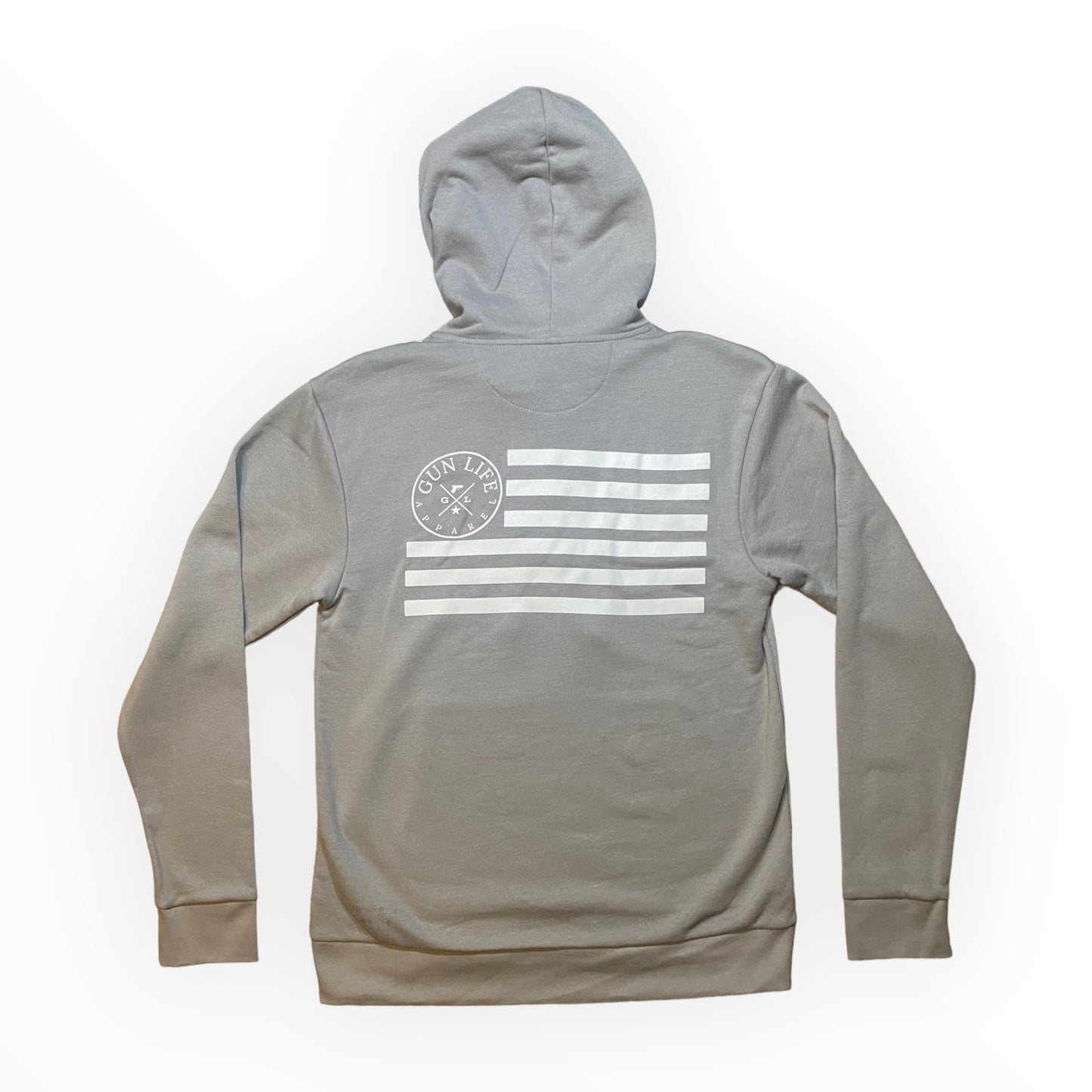 Gun Life Flag Hoodies