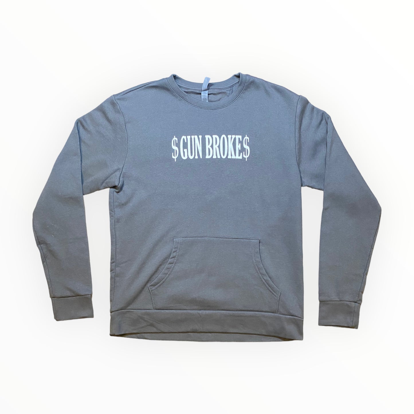 Gun Broke Sweatshirt with Pockets