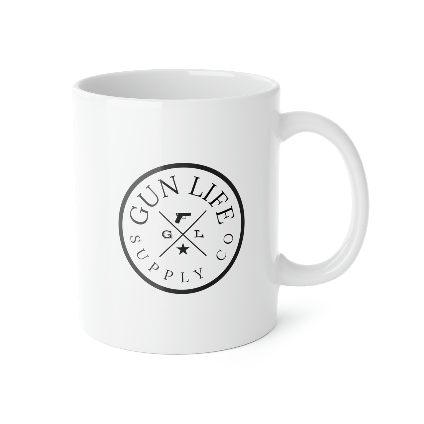 Gun Life Ceramic Mug, 11oz
