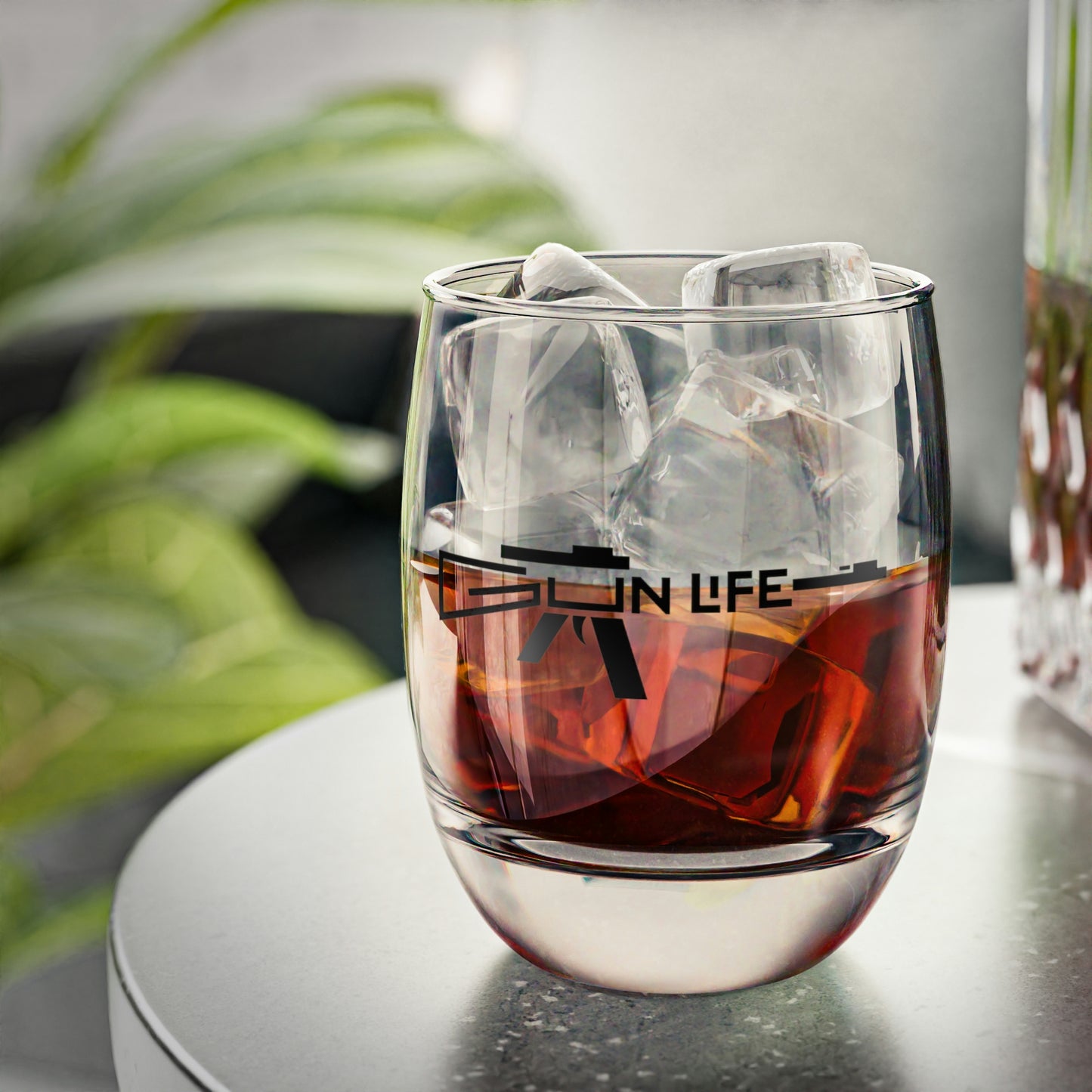 Gun Life AR Whiskey Glass