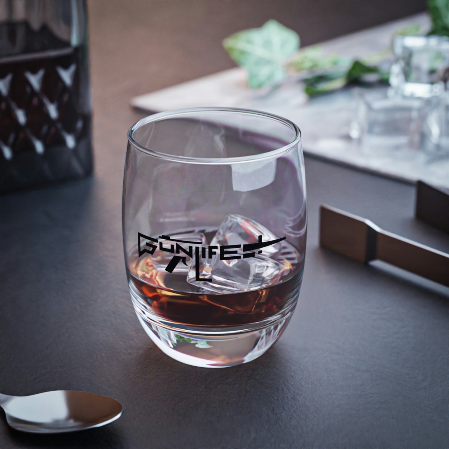 Gun Life AK Whiskey Glass
