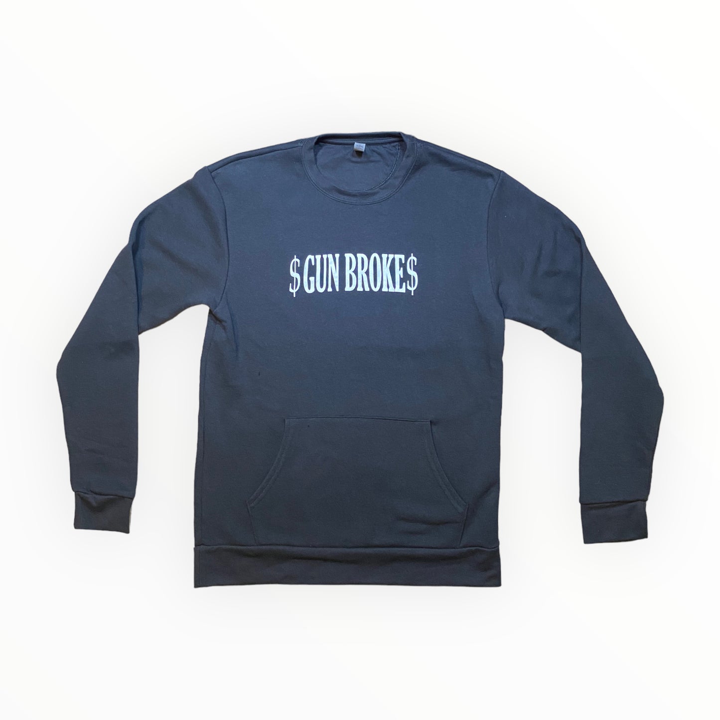 Gun Broke Sweatshirt with Pockets